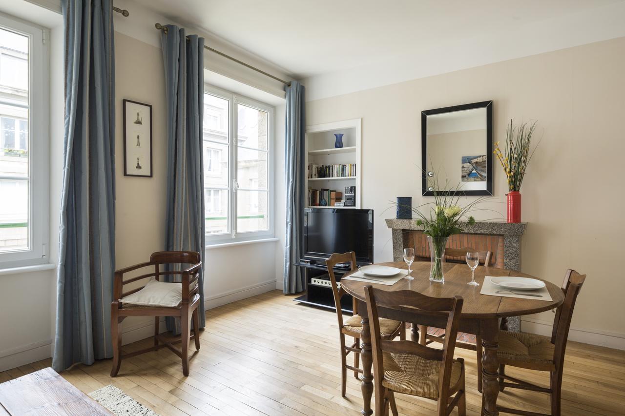 L'Amarre By Cocoonr Apartment Saint-Malo Bagian luar foto